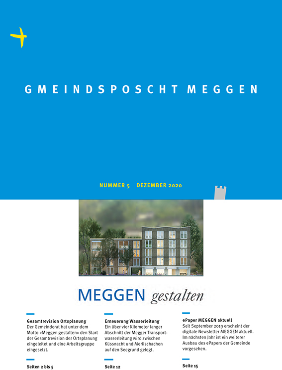 Titelseite der Gmeindsposcht Ausgabe 5/2020.