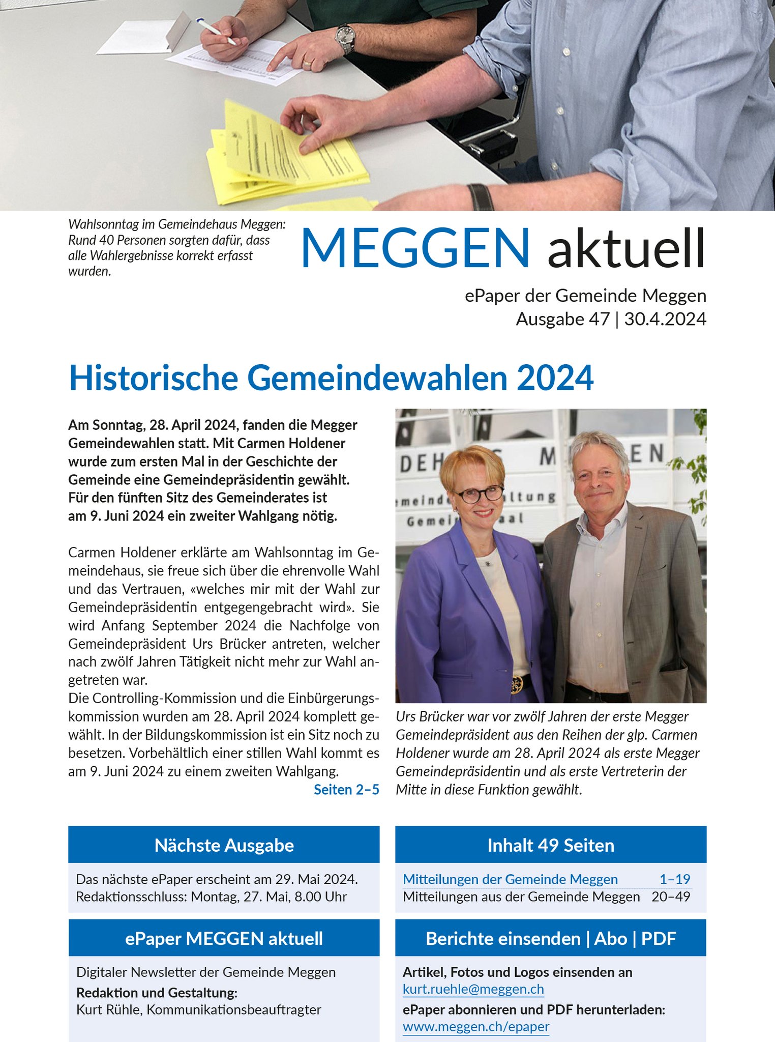 ePaper MEGGEN aktuell