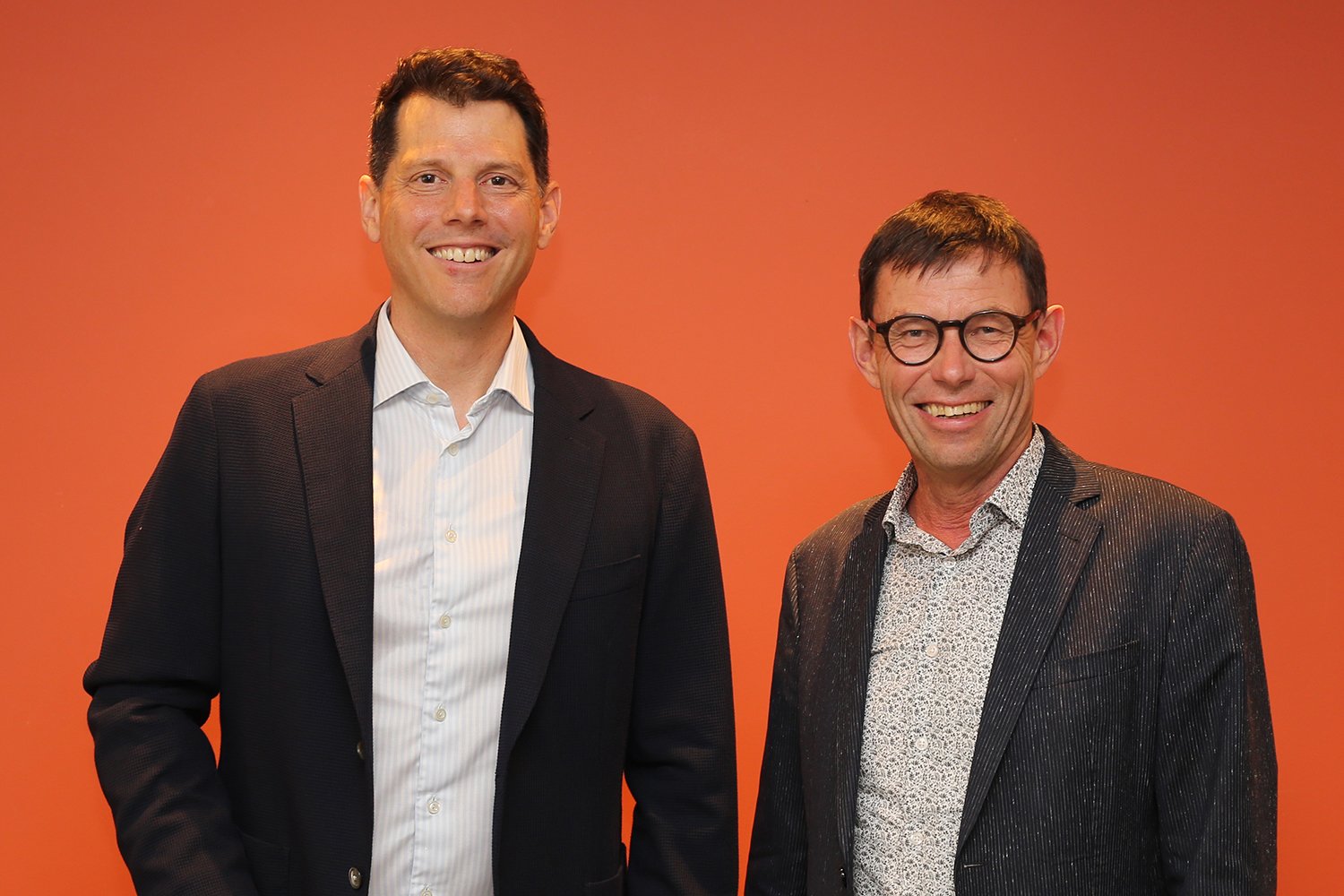 Gemeindeammann HansPeter Hürlimann (rechts) wird im September 2024 von Pascal Frei abgelöst.
